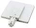 Cal Lighting HT-300-WH Live END with Outlet Box Cover, White