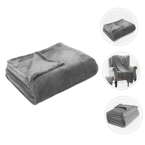 Couverture douce en plaid chaud haut de gamme pour lit - 6