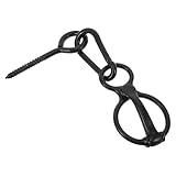 JOINPAYA Anbindering für Pferde aus Edelstahl mit Schnellverschluss Anbindevorrichtung für...