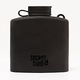 8 oz. silicone hip flask with air-vented funnel. Compact, pocket perfect, money-saver for concerts, festivals, hiking, sports, parties, reunions, and more. Fits in pockets & bags. Leak-Free!