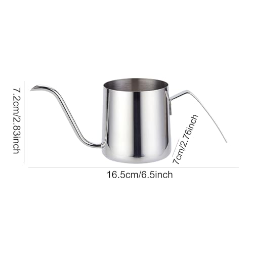 Tetera eléctrica de acero inoxidable para café y té 240ML miniatura 3