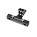 Fantaseal Action Camera Bike Mount Aluminum Alloy 2-Rail Saddle Bike Seat Mount for GoPro Pro Seat Rail Mount GoPro Bike Mount GoPro Bicycle Seat Rack Mount for GoPro Garmin Virb XE SJCAM DBPOWER-BK