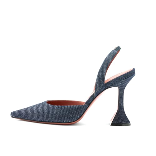 Escarpins pointus raffinés pour mariage bout fermé et talon haut 10 cm