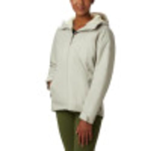 Columbia Women's Rainie Falls Jacket, Light Cloud, Small