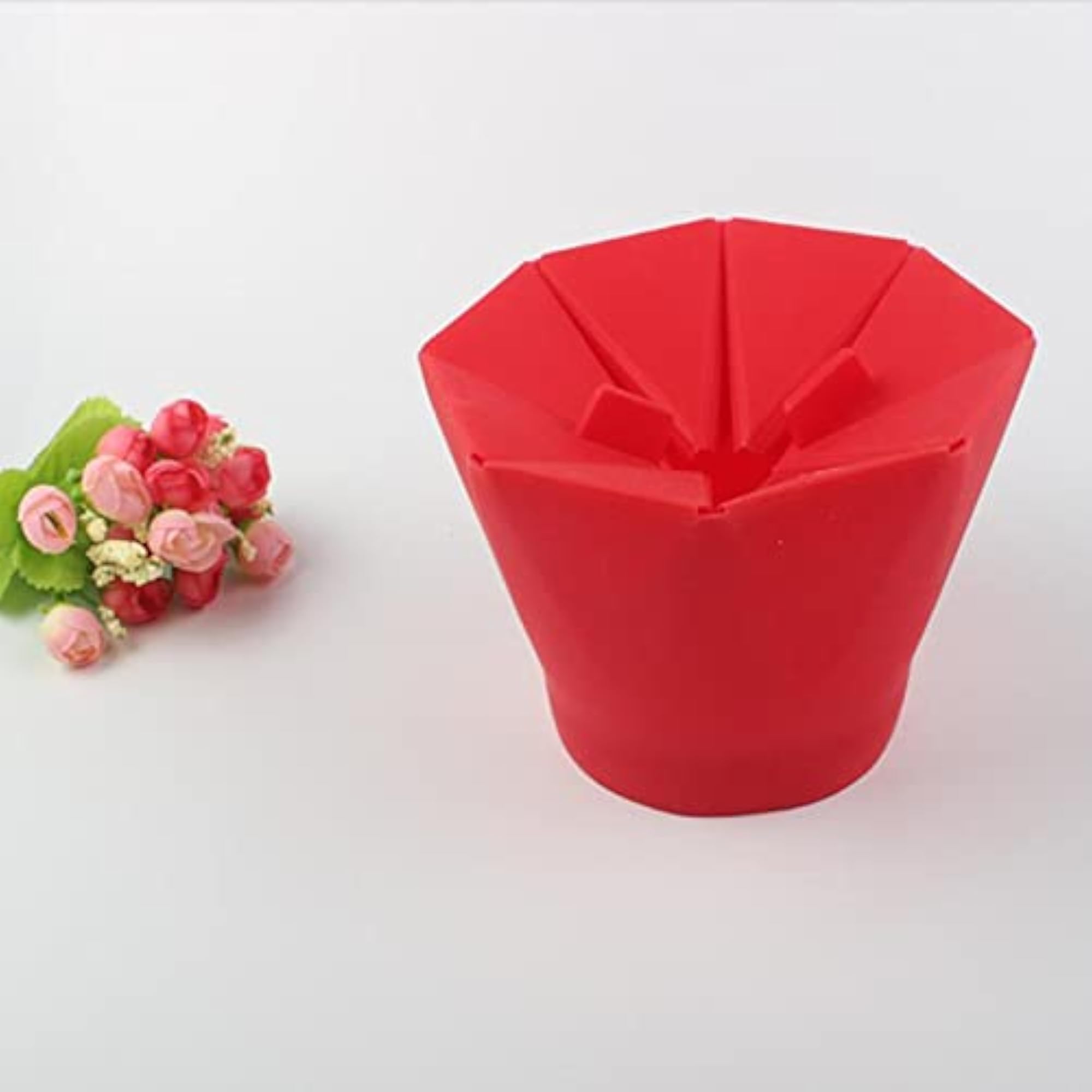 Collapsible Microwave Popcorn Maker, Kitchen Essential