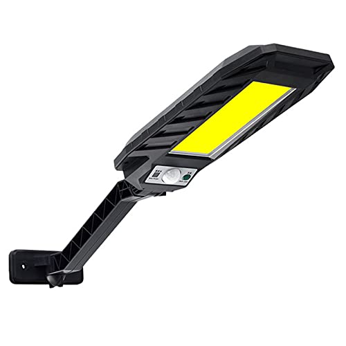 Lampadaires solaires extérieurs avec détecteur de mouvement 180 COB étanches IP65