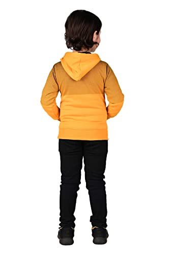 Image of AHHAAAA Cotton Blend Boys Zipper Hooded Sweatshirt 4003B