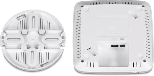 Image of TRENDnet AX1800 Dual Band WiFi 6 PoE+ Access Point, TEW-921DAP, 1201Mbps (5GHz) + 567Mbps (2.4Ghz), NDAA & TAA Compliant, MU-MIMO, Client Bridge, Supports up to WPA3 Encryption, White