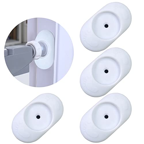 VEGCOO 4 Packs Stair Gate Wall Protector, Safety Stair Gates