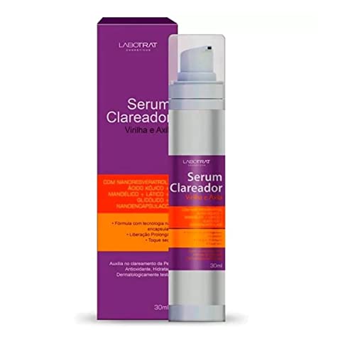Serum Clareador de Pele Clareia Manchas Virilha e Axila Renovação Celular Tecnologia Nanoencapsulada Antioxidante 30ml