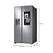 SAMSUNG RS27T5561SR 26.7 Cu. Ft. Side-by-Side Refrigerator with 21.5 inch Touch-Screen Family Hub