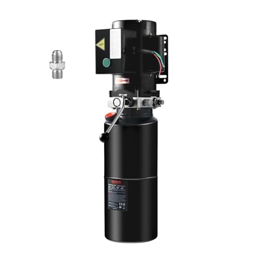 VEVOR Hydraulic Power Unit 220V 10 Quart Car Lift 3HP Hydraulic Pump Power Unit Car Lift Single Phase Hydraulic Pumps with 10L Steel Tank Car Lift Hydraulic Power Unit for Auto Repair Single Phase