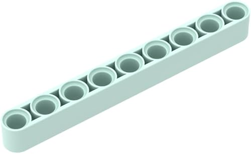 Miniatura 3 de Gobricks GDS-666 - Viga técnica de 1 x 9 de grosor, 50 piezas compatibles con Lego Toy 64289 40490 piezas de bricolaje y componentes MOC para las