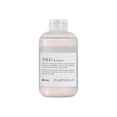 Davines VOLU Shampoo | Volume Shampoo for Fine, Thin Hair Types | Gentle Everyday Volumizing | 8.45 fl oz (Pack of 1) Cover