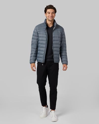 32 Degrees Men's Ultra-Light Down Packable Jacket | Layering | Zippered Pockets | Water Repellent3