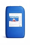 Cloro Liquido Ipoclorito di Sodio 14-15% Limpia Pool Tanica 25 kg Potente Uso Piscine, Pulizia Industriale