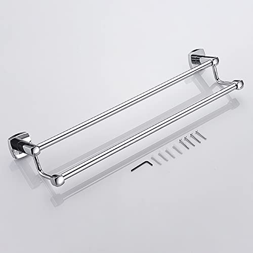 Double serviette à barre de serviette 90cm résolvant le manque de place - 6
