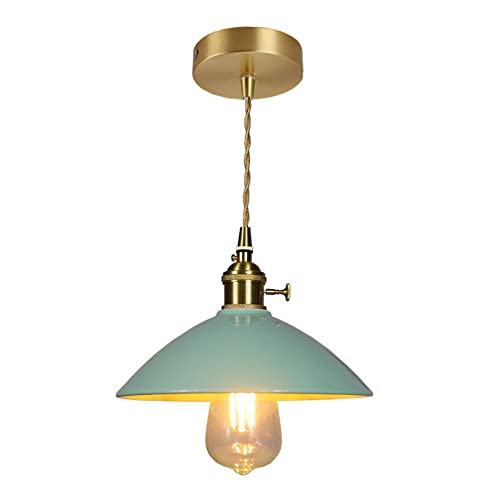 Pendentif léger en céramique suspension moderne chambre laiton nordique