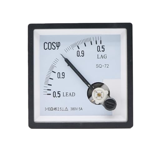 Compteur de facteur à aiguille SQ-72 pour stabiliser le réseau 380V
