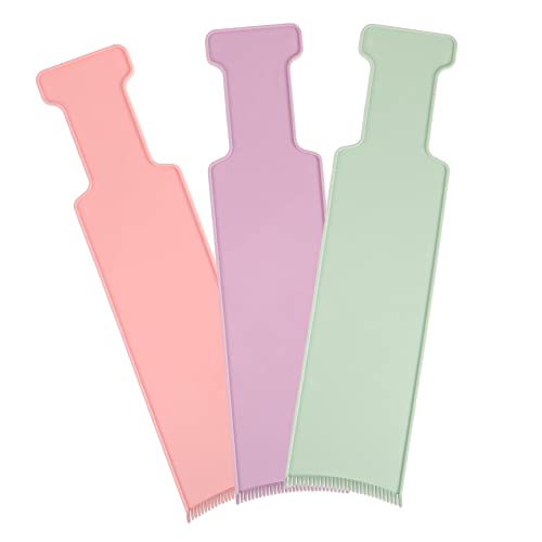 FOMIYES 3pezzi Pettine Per Mèches Da Barbiere Da Pettine Curvo Strumento Per Tinture e Colorazione Dei Capelli Pratico Per Uso in Salone e Casa