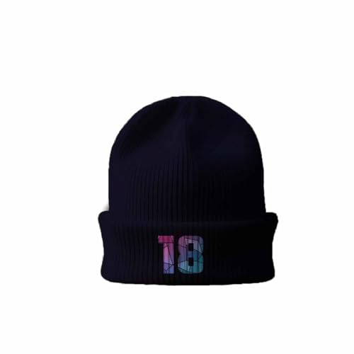 Bonnet 18 Number navy pour protéger efficacement les oreilles du froid