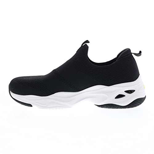 Skechers Skechers Womens D'Lites 4.0 Perfect Flow Black Lifestyle Sneakers Shoes 7