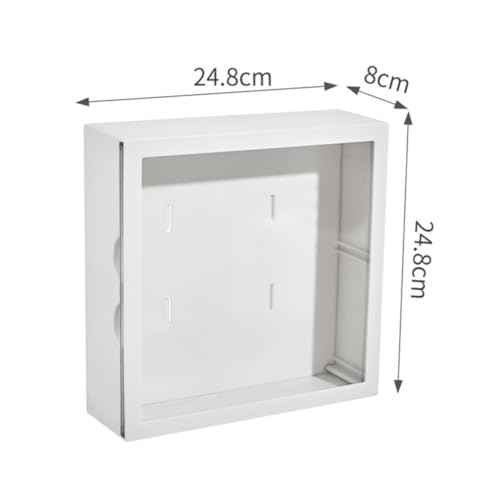 Rangement domestique COHEALI avec vitrines murales transparentes ABS - 5