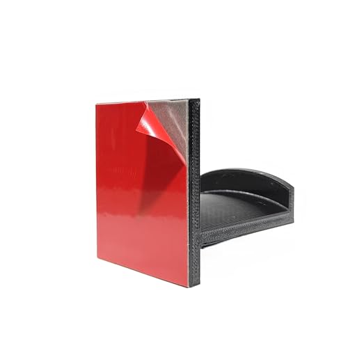 Image of Self-Adhesive Wall-Mount Headphone & Headset Stand | Sleek Black Wall Organizer for Home, Office & Gaming Setups