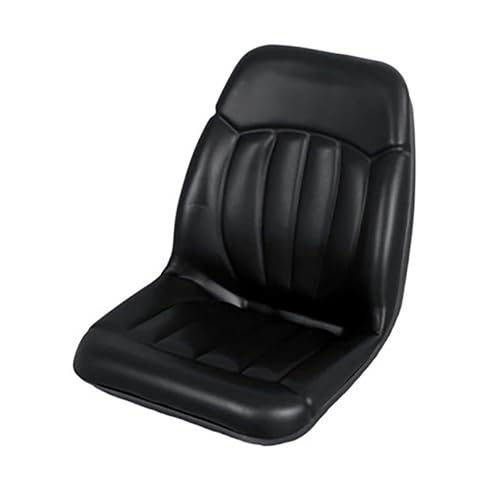 High Back Molded Dishpan Seat - Black fits Case 480B 580B 1190 1290 1390 480B 580B ST27