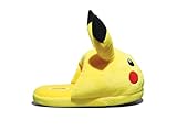 Ground Up Pikachu Scuff 3D Slipper (Little Kid/Big Kid) Yellow 11/12 (Little Kid) M