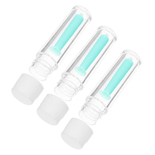 WRITWAA Stick Per Lenti a Contatto 3 Pezzi, Piccolo Applicatore Riutilizzabile Verde Per Rimozione Sicura Lenti a Contatto, Accessorio Compatto Igienico Per Viaggi e Uso Quotidiano
