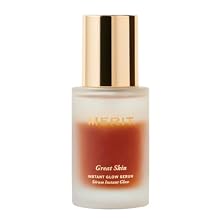 Merite Great Skin Instant Glow Serum, Bi-Phase Lightweight Formula, Hydrating and Plumping with Hyaluronic Acid and Niacinamide