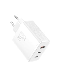 Chargeur USB-C 65W Baseus - Recharge Rapide 3 Ports PD & GaN
