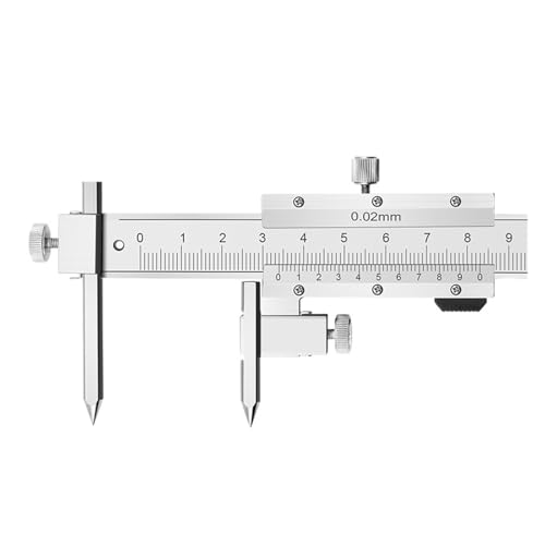 Calibrador Vernier para distancia de centro 5-150mm acero inoxidable miniatura 1