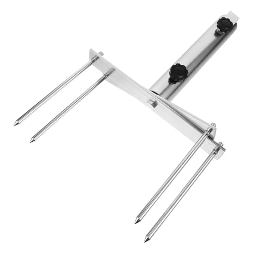 Happyyami Base per Ombrellone da Spiaggia Ancoraggio in Ferro Supporto per Ombrellone da Esterno Ancoraggio per Terreno Sciolti