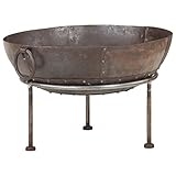 Color: Marrón; Material: Hierro; Dimensiones: 60 x 38 cm (diámetro x alto)