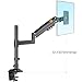 NB North Bayou Monitor Desk Mount Long Arm for Monitors Within 4.4 to 19.8lbs Ultra Wide Full Motion Swivel Height Adjustable Monitor Stand H100