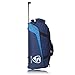SG Cricket Kit Bag CLUBPAK Plus Trolley | NVY/Teal | Large | Polyester | Unisex | Durable Design | Spacious Storage | Easy to Carry | Trolley Style | Ideal for Cricket Gear