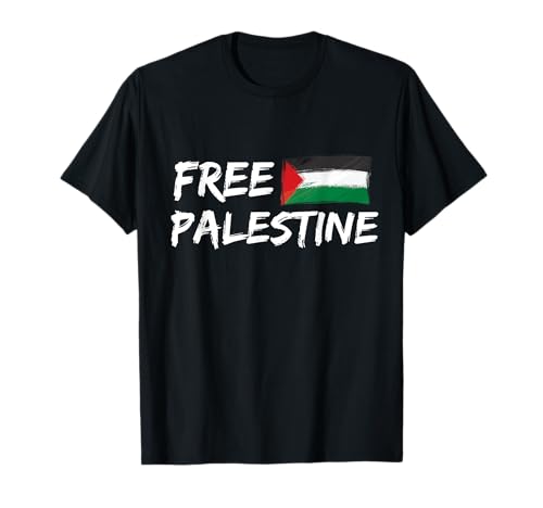 Free Palestine Arabic support Palestine and Gaza Jerusalem T-Shirt