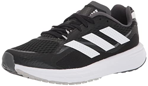 adidas Women's SL20.3 Running Shoe, Core Black/White/Grey Two, 7.5