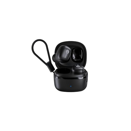 EW300 Kablosuz Bluetooth 5.3 Tws Kulak İçi Kulaklık - 20 Saate Kadar Dinleme, Hafif, Su Sıçramasına ve Toza Karşı Dayanıklı, Spor, İş, Oyun için, 15m Kullanım Alanı, Kulak İçi Kulaklık Siyah