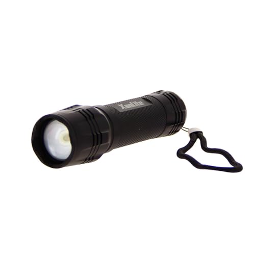 Xanlite TO600M Métallique Ultra Résistante IP65-Lampe 3 Modes D'Éclairage Puissante 600 Lumens Poche LED Piles Incluses-Lampe Torche Longue Portée De 200...