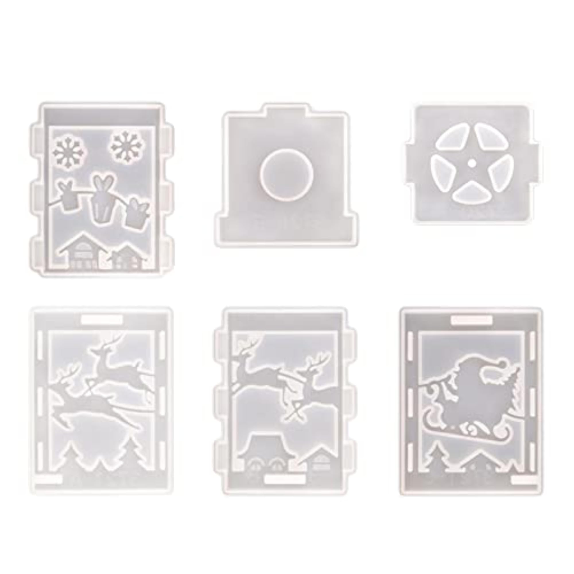 Christmas Lantern Mold for DIY Candle Holder