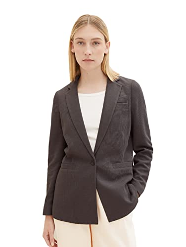 Blazer femme structuré TOM TAILOR veste haut de gamme aux finitions soignées