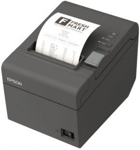 Epson TM-T20II imprimante thermique USB Ethernet 203 dpi cutter noir