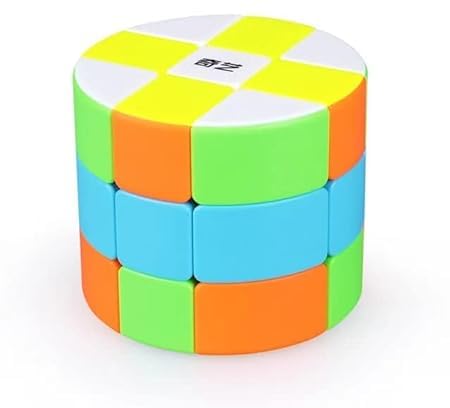 Crown Spikes 4x4 Stickerless Cube - Multicolor, Smooth Turns, Educational Fun! 4x4x4 Cube Puzzle Game for Kids and Adults