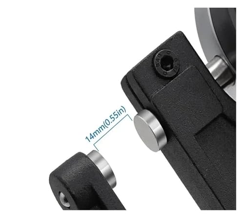 Calibrador digital de espesores 0,01 mm / 0,001 mm, rango 0-12,7 mm miniatura 4