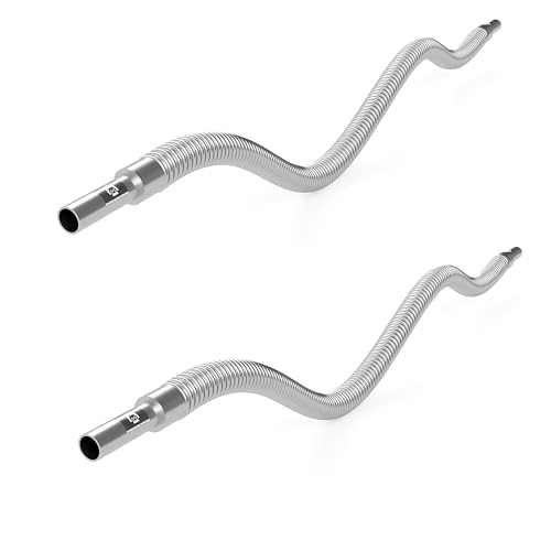Image of 1 /4 inch OD Tube weldable end, small Size Bellow Hose fit swagelok Compression Fittings (tube ending OD = 1 /4 inch, end to end length = 4ft, Pack of 2pcs)