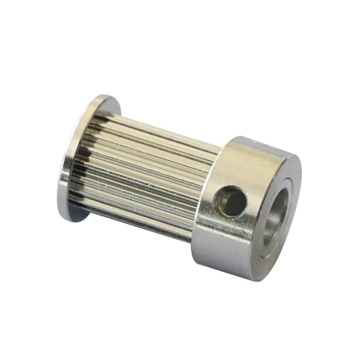 Polea S2M 20 dientes impresora 3D diametro interior 7mm correa 15mm ancho 4 pzs 2