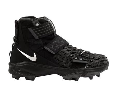 Nike Force Savage Elite 2 TD Shark Men's Football Cleats Black White CK2824-001 Size 16